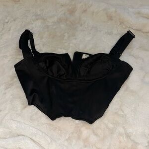 House of CB black corset top!